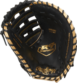 Rawlings R9 R9FM18BG 1st Base Baseball Mitt - 12.5" -Wilson Sales Store r9baseball1stbase2